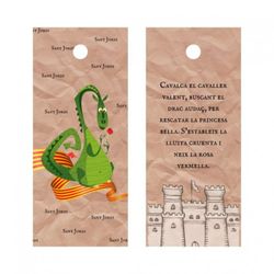 Etiquetas Papel Sant Jordi