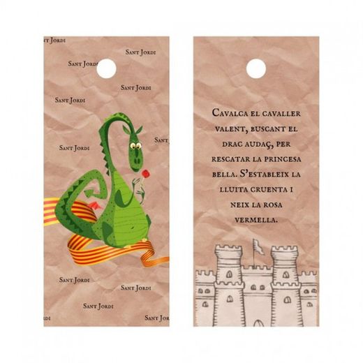 Etiquetas Papel Sant Jordi