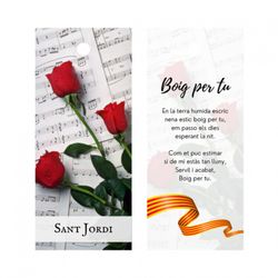 Etiquetas Papel Sant Jordi