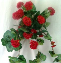 Pingente Artificial Gerânio