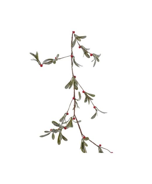 Guirnalda Artificial Con Berries Y Glitter 3 X 10 X H180Cm.