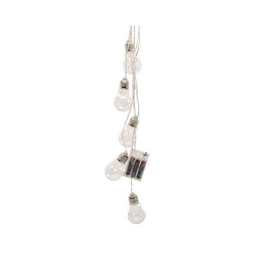 Guirnalda Bombillas Warm White 70Cm. (15 Led)