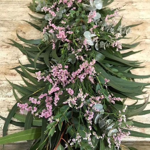 Guirnaldas naturales Limonium (1 m lineal)