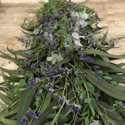 Guirnaldas naturales Limonium (1 m lineal)