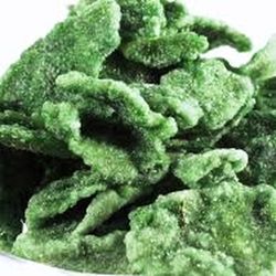Hojas de Mentha Cristalizadas