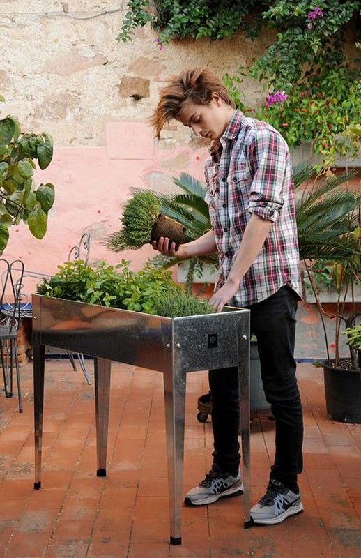 Huerto Urbano Galvanizado