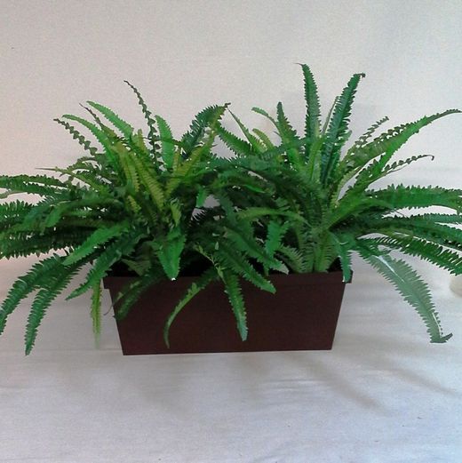 Jardinera de Helechos Artificiales