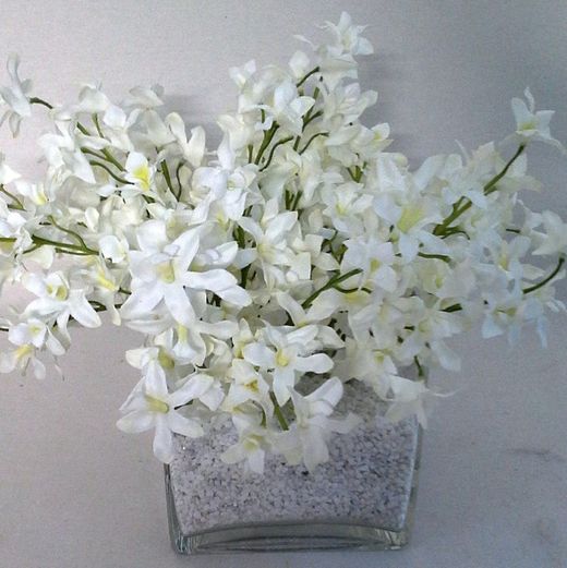 Gerro Vidre Dendrobium Artificial