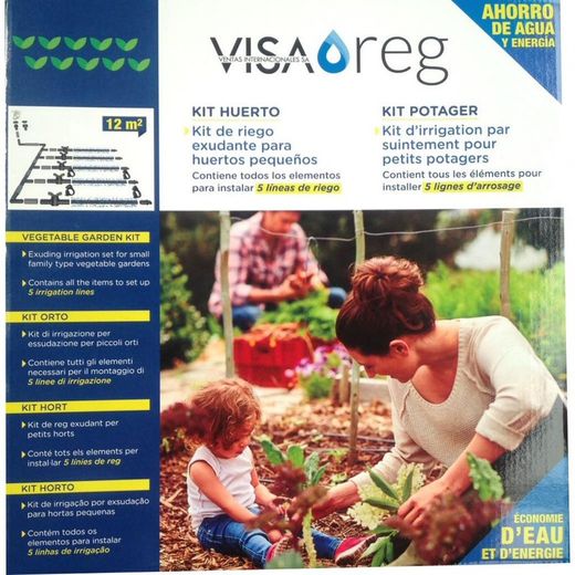 Kit Riego exudante Huerto (25 m/l) 12 m2