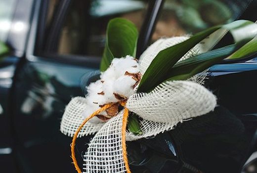 Gravata de porta de algodão