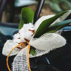 Gravata de porta de algodão