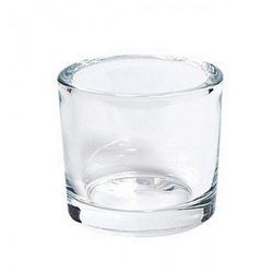 Macetero Cristal Redondo Grueso Diámetro 14 X H14Cm.