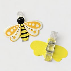 Abeilles avec pinces Sachet 8 unités