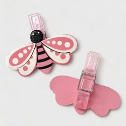 Abeilles avec pinces Sachet 8 unités