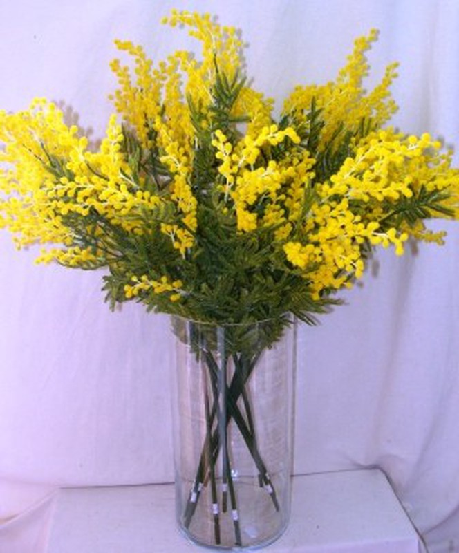 Mimosa Artificial Box 10 unidades. — Flores Frescas Online
