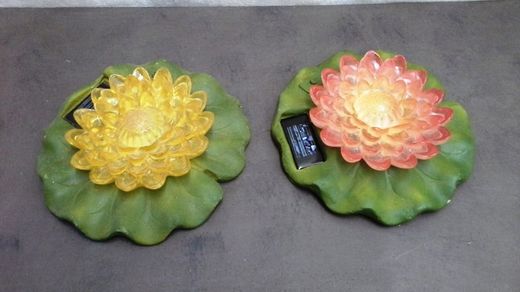 Nenúfares Solares Flotantes
