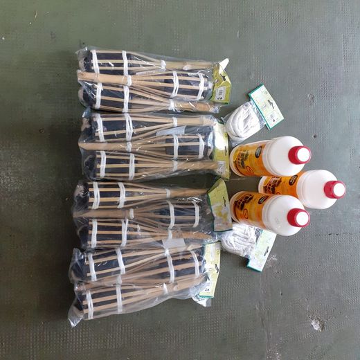 Pack Antorchas Mini + Aceite + Mechas