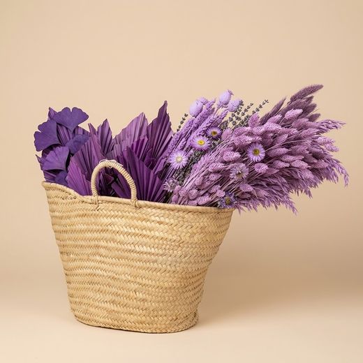 Pacote de flores secas vintage