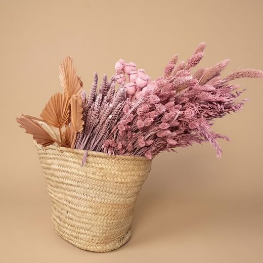 Pacote de flores secas vintage