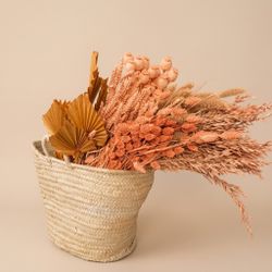Pacote de flores secas vintage