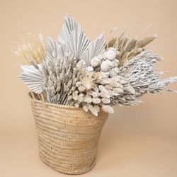 Pacote de flores secas vintage