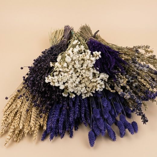 Paquet de fleurs de lilas séchées