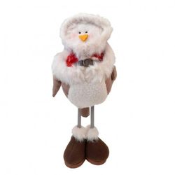 PÁJARO PIE LARGO BUFANDA NAVIDAD