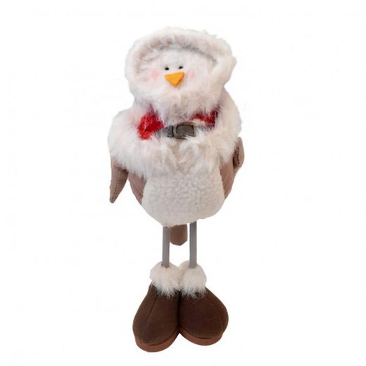 PÁJARO PIE LARGO BUFANDA NAVIDAD