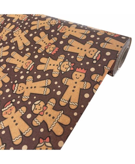 Papel Ecolpack Cookies Marron 70Cm. X 25 Mt.