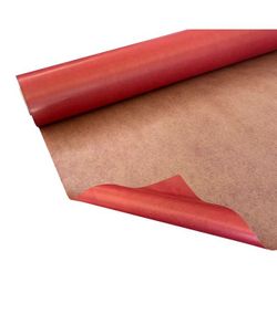 PAPER KRAFT VERMELL AMB ZERA VEGETAL (100% ECO) 70cm. X 50mts.