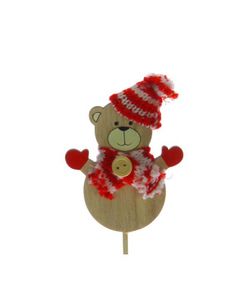 PICK OSIT DE NADAL VERMELL 10,5 X H 50cm. (12u.)