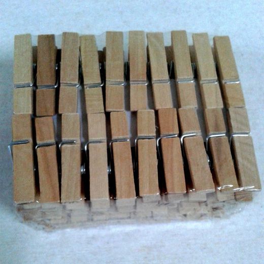Pinzas Mini de Madera