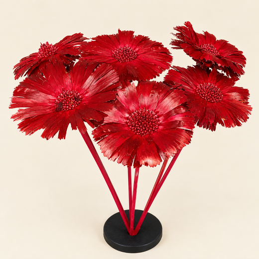 Proteas naturales secas Flores Frescas 10 flores