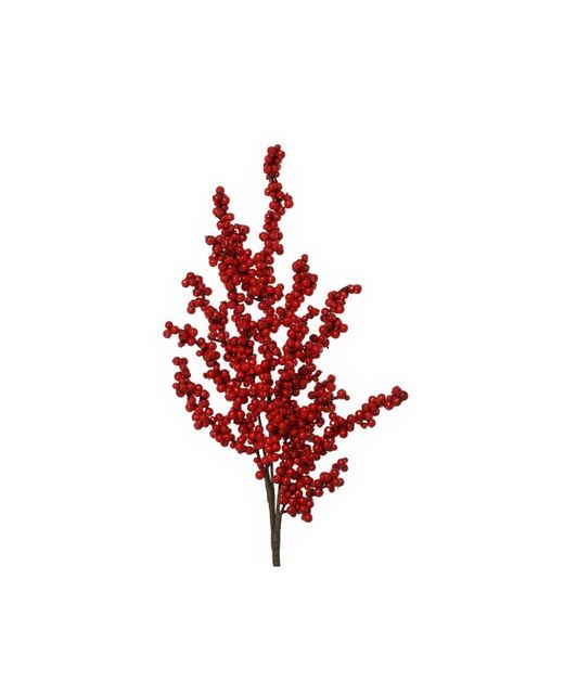 Ramillete de Berries Rojas de Foam 5 X 25 X H55Cm.