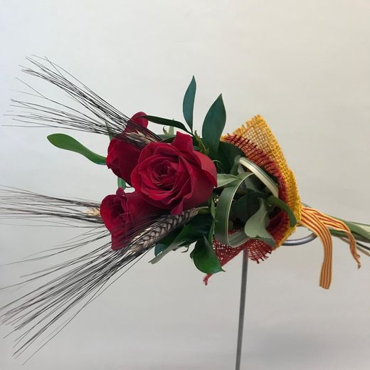 Ramo 3 Rosas Rojas Sant Jordi