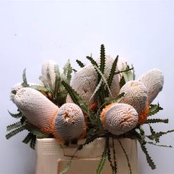 Bouquet de Banksia Hookeriana 5 tiges