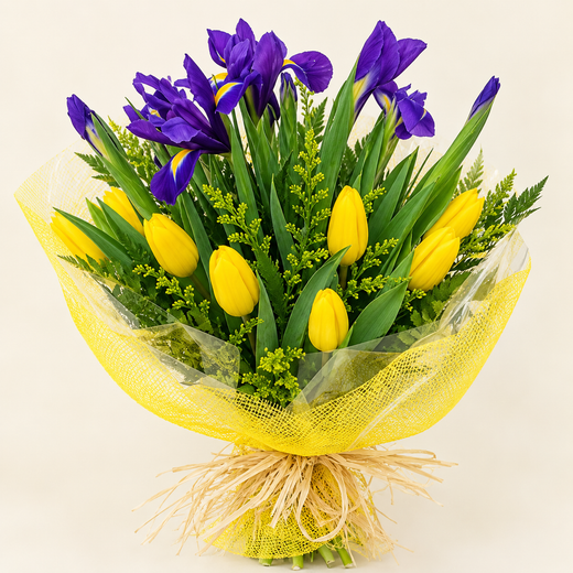 Bouquet bicolore hollandais