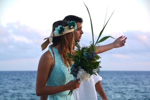 Bouquet de mariée Parfum de la mer