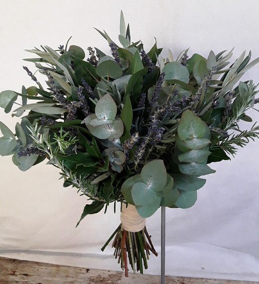 Bouquet de casamento de perfume natural