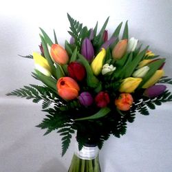 Ramo de Novia Tulipanes