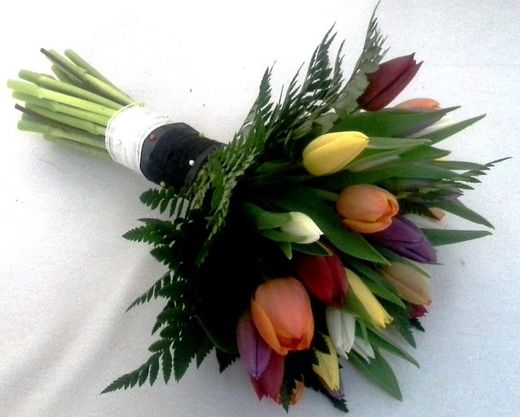 Ramo de Novia Tulipanes
