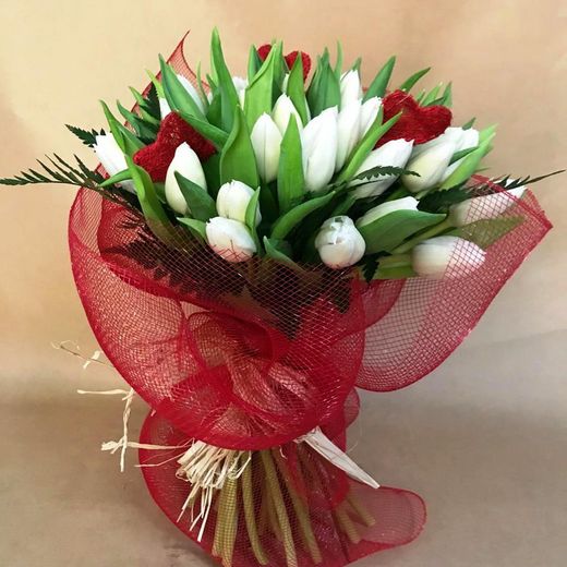 Buquê de tulipas premium para o Dia dos Namorados