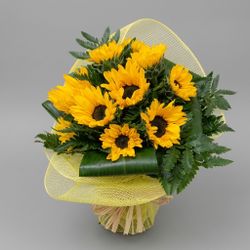 Bouquet de tournesols d'automne
