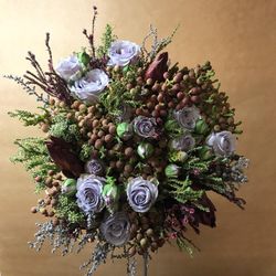 Bouquet de mauve automnal