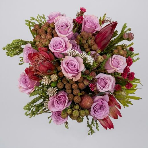Bouquet de mauve automnale haut de gamme