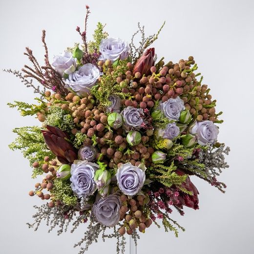 Bouquet de mauve automnal