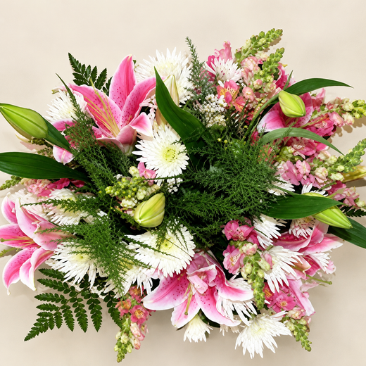Ramo Nacimiento con Lillium Oriental