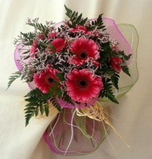 Bouquet nordique avec gerbera
