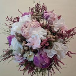 Bouquet de noiva Aliena preservado