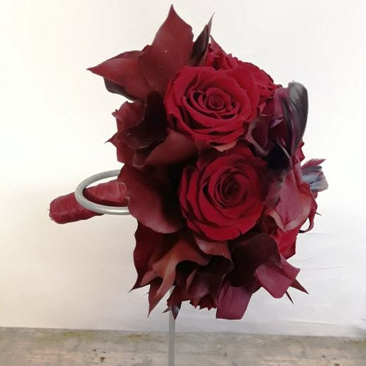 Bouquet de mariée Lune de sang